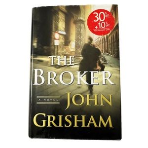 The Broker: A Novel by John Grisham Hardcover Good